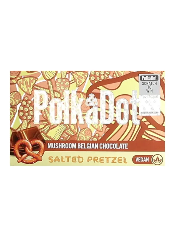 PolkaDot Salted Pretzel Chocolate Bar